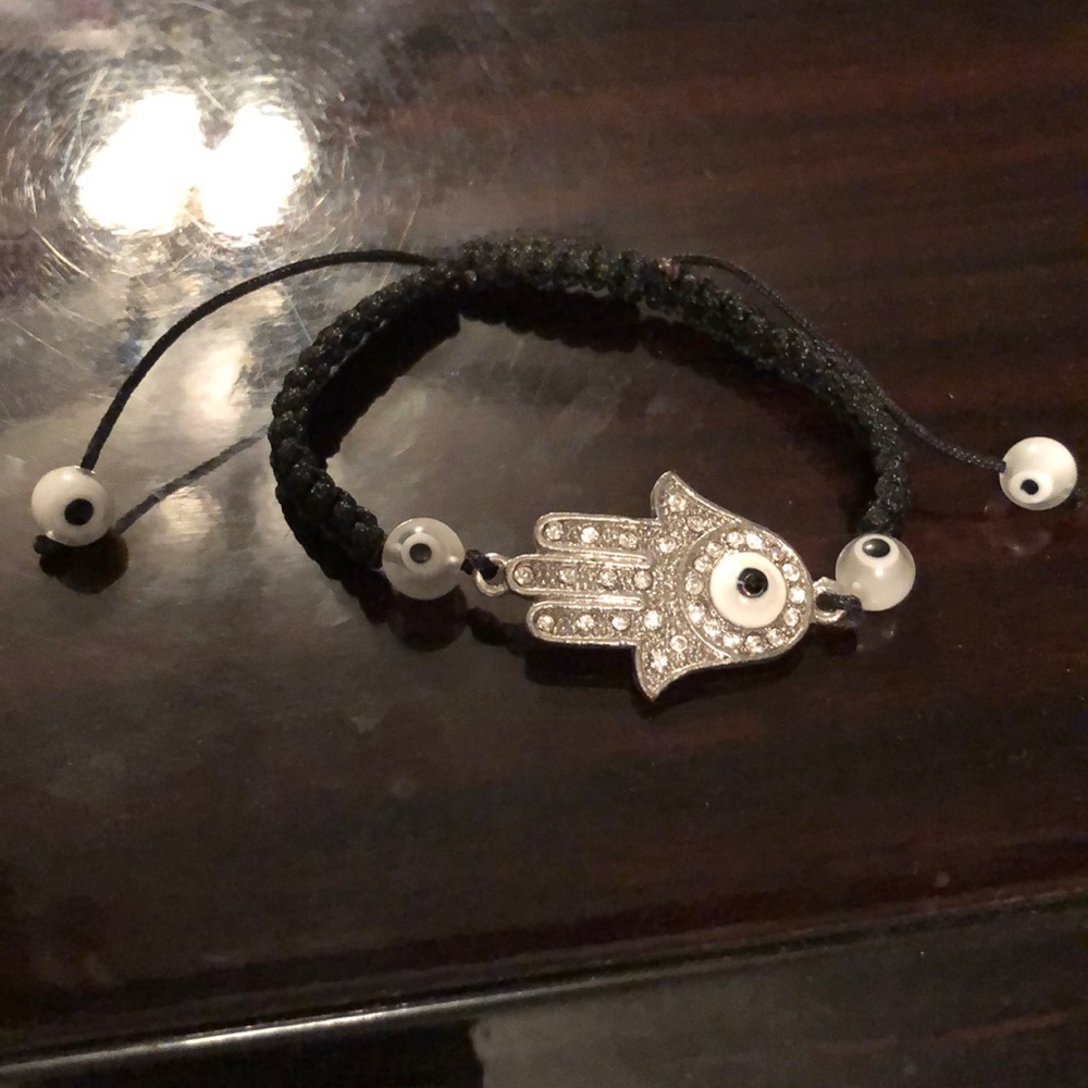 Hamsa adjustable bracelet